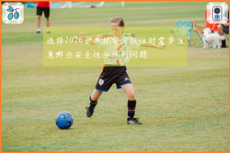 选择2026世界杯官方投注时需要注意哪些安全性和规则问题