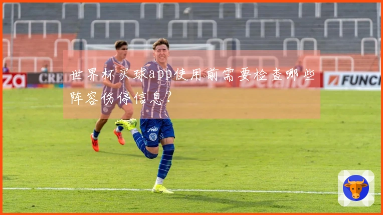 世界杯买球app使用前需要检查哪些阵容伤停信息？