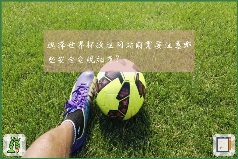 选择世界杯投注网站前需要注意哪些安全合规细节？